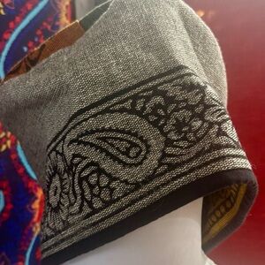 Elegant Gray Patterned Women's hat